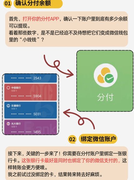 微信分付怎么提现到零钱