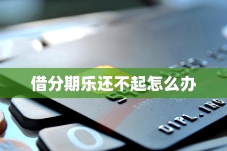 分期乐借款额度为何受限？真相揭秘